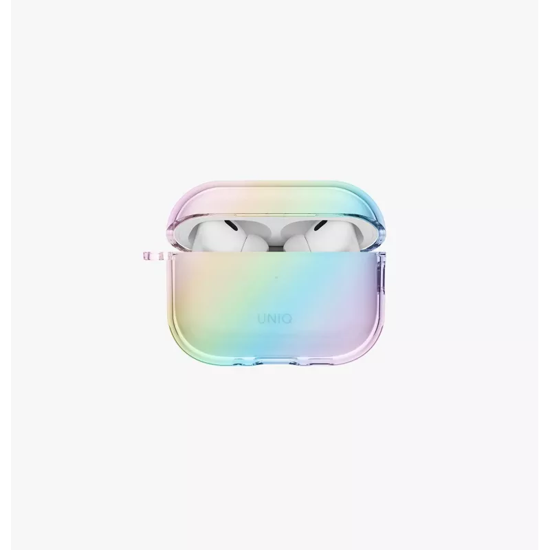 UNIQ Iridescia Hang Hoesje voor AirPods Pro 3, Holo Quartz