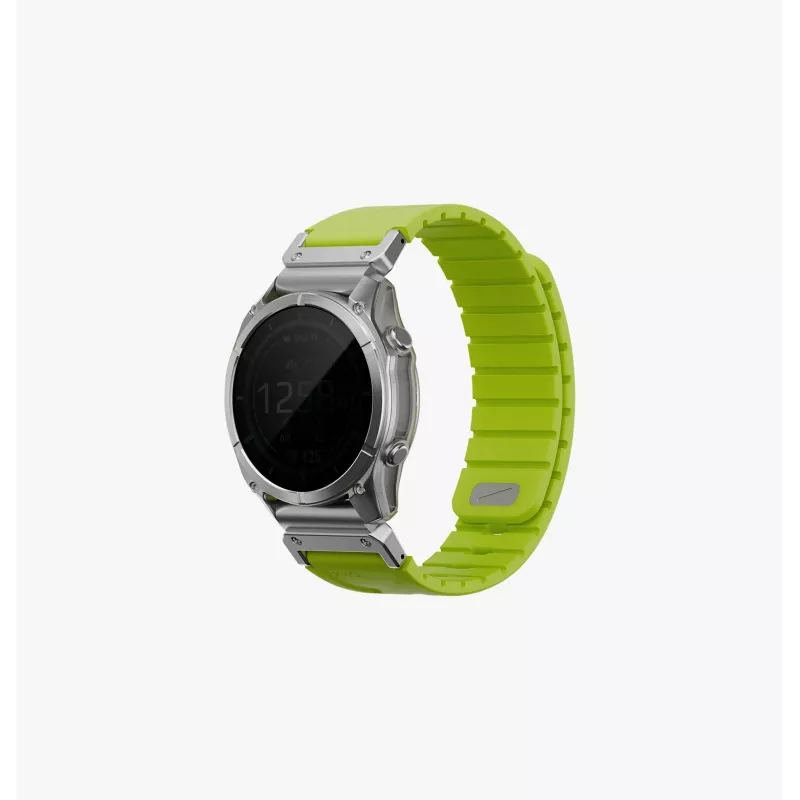 UNIQ Fluo x Smart-Fit band voor Garmin 22mm grijs