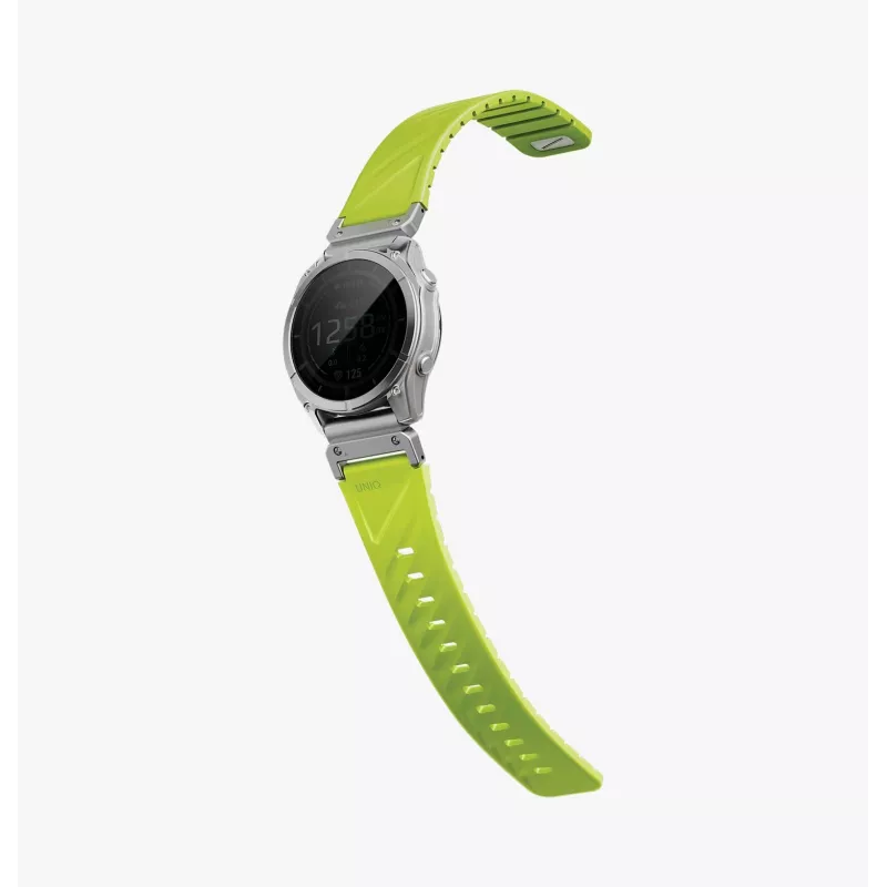 UNIQ Fluo x Smart-Fit Watch Strap voor Garmin 26mm zwart