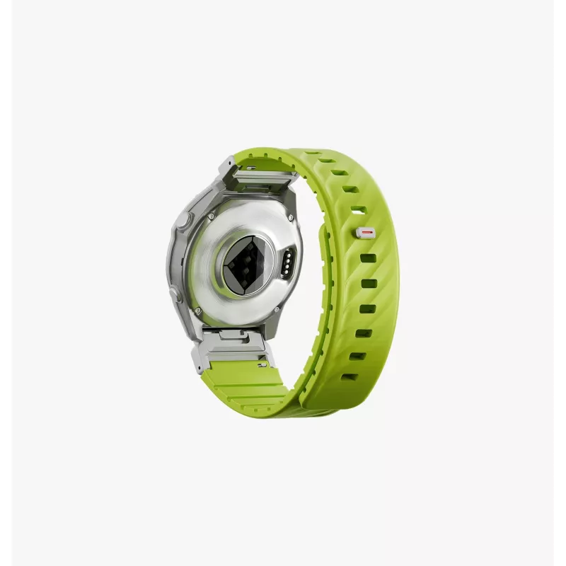 UNIQ Fluo Smart-Fit siliconenband voor Garmin 26mm lime
