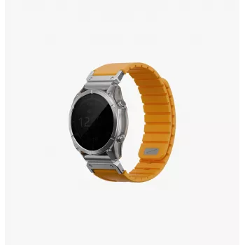 UNIQ Fluo Smart-Fit siliconenband voor Garmin 26mm - oranje