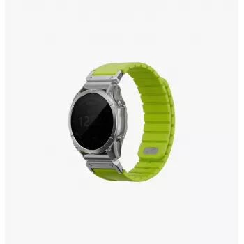 UNIQ Fluo Smart-Fit siliconenband voor Garmin 26mm - oranje