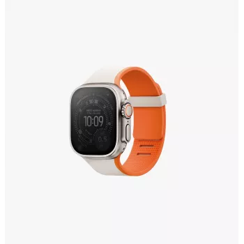 UNIQ Revix IV Premium omkeerbare magnetische band voor Apple Watch 49/46/45/44mm Edition navy blauw/blauw