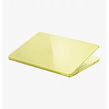 UNIQ Vero hard shell case voor MacBook Air 13,6 inch M2 (2022) - citrus