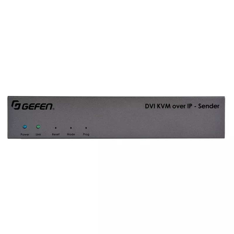 Gefen DVI KVM Over IP zenderpakket - video-, audio-, infrarood-, USB-, seriële verlenging