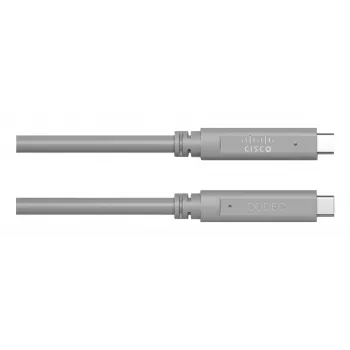 Cisco USB-C naar USB-C actieve optische kabel (AOC) - 9 m - USB 3.1 Gen 2 - 10 Gbit/s - zwart