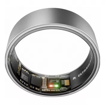 ULTRAHUMAN Ring Air - smart ring voor dames en heren - slaap- en fitnesstracking wearable - hartslag - smart ring raw titanium maat 11