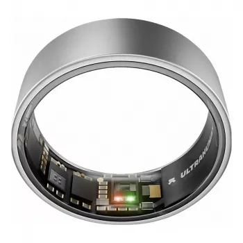 ULTRAHUMAN Ring Air – smart ring voor dames en heren – slaap- en fitnesstracking wearable – hartslag – smart ring raw titanium maat 10