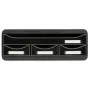 Exacompta TOOLBOX MINI ladebox met 4 laden, A4, 355 x 270 x 134 mm, zwart (319714D)