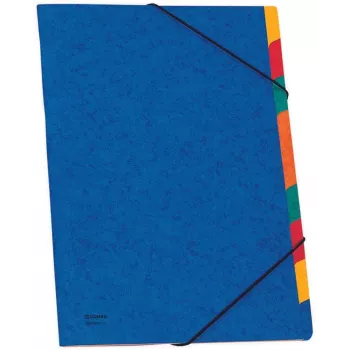 Donau Elektronik organizer map 9 vakken blauw A4