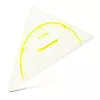 ARISTO geodriehoek 2 set square 80 cm transparant plexiglas