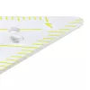 ARISTO geodriehoek 2 set square 80 cm transparant plexiglas