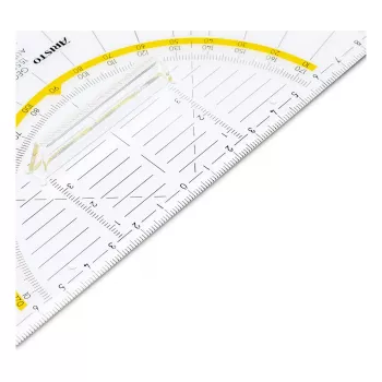 Aristo AR 1555/2 geodriehoek 225 mm hypotenusa met greep