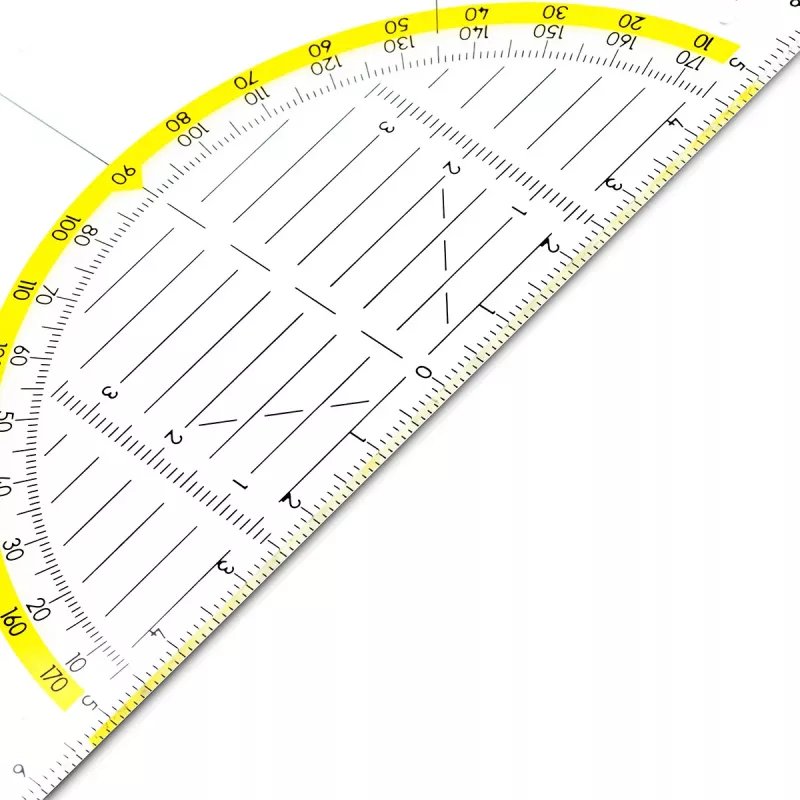 ARISTO geometrie-driehoek 26,0 cm transparant