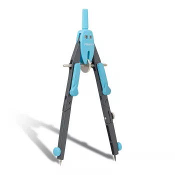 ARISTO tekenpasser neonblauw, 1 stuk (AR552741-20)