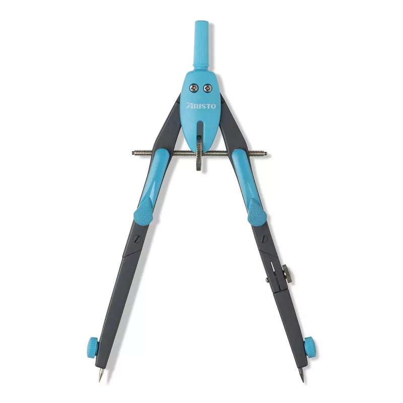 ARISTO tekenpasser neonblauw, 1 stuk (AR552741-20)