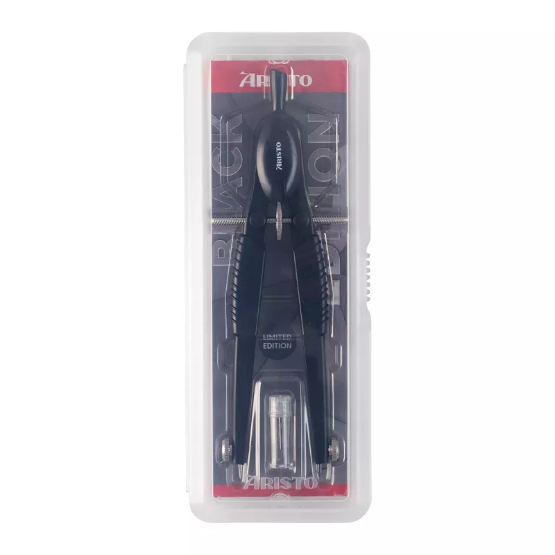 ARISTO Black Edition precisiepasser zwart, 1 stuk (AR55778-25)