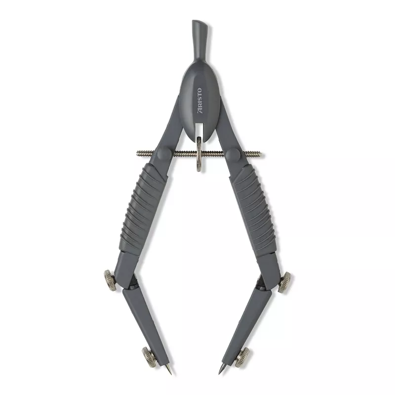 Aristo TopLine Mat Series tekenpasser grijs, 1 stuk (AR55816)