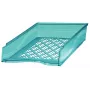 Bene briefbak 60100BLT A4/C4 stapelbaar transparant blauw