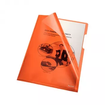 Bene displaymap 205000OR DIN A4 HPVC oranje 100 stuks/pak
