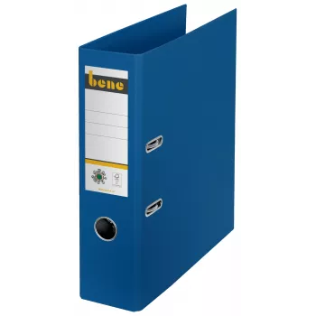 Bene No.1 hefboomordner blauw karton 8,0 cm DIN A4