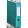 Donau Elektronik Klassik Hefboomordner turquoise karton 7,5 cm DIN A4