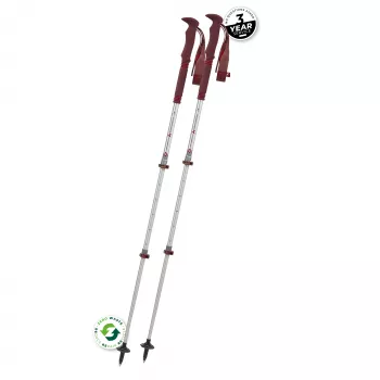 Komperdell Explorer Zero Compact Trekkingstokken - Malbec