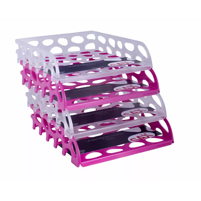 SAX Voronoi briefbak roze DIN C4