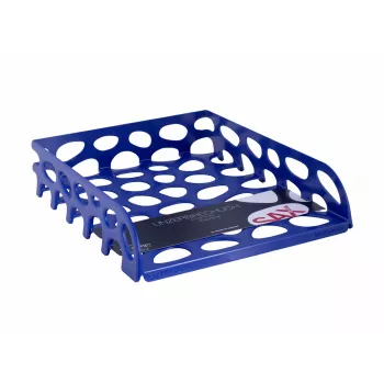 Sax briefbak Voronoi blauw DIN C4 documentenbak