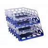 Sax briefbak Voronoi blauw DIN C4 documentenbak