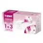 BWT 814544 Longlife navulling 1+3 waterfilterkan roze/wit