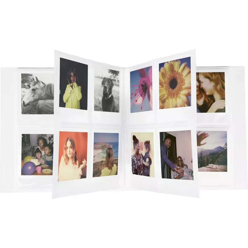 Polaroid fotoalbum wit 40 foto's