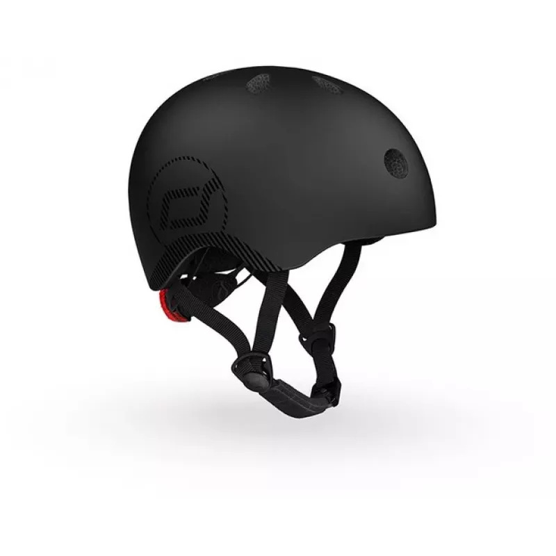 Scoot & Ride helm M-L zwart