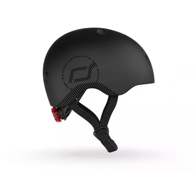 Scoot & Ride helm M-L zwart