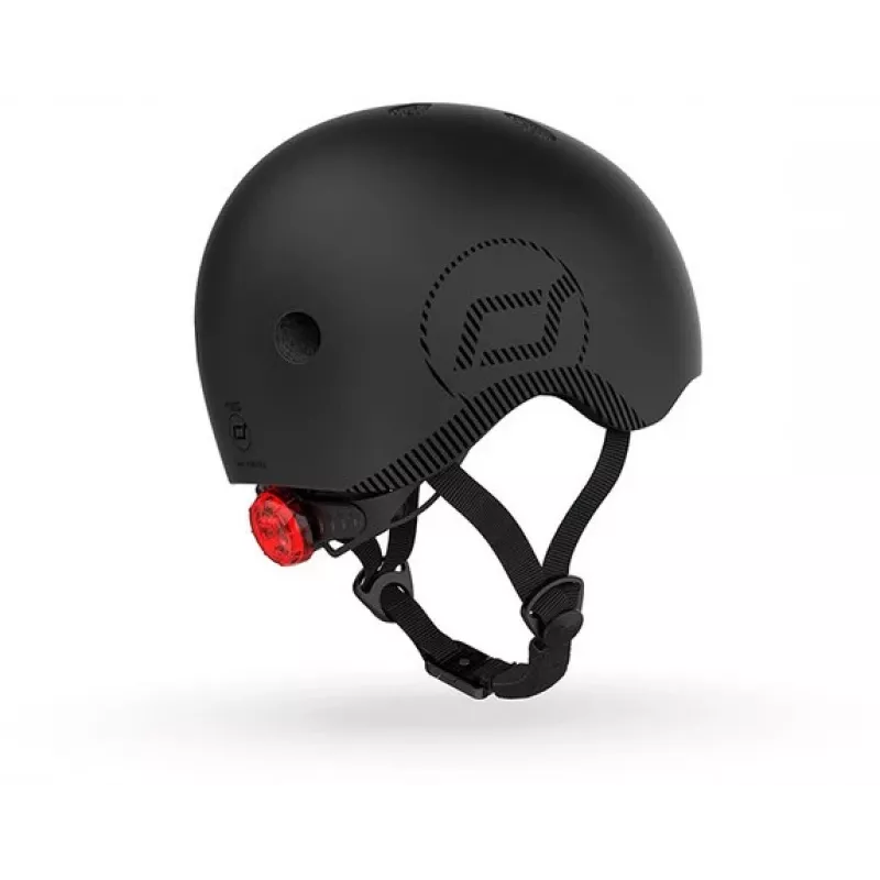 Scoot & Ride helm M-L zwart
