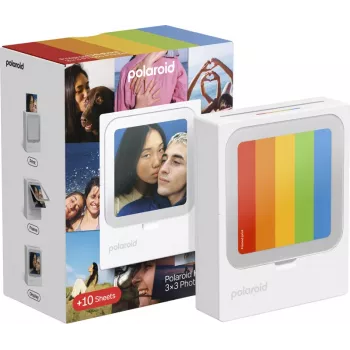 Polaroid Hi-Print 3x3 draagbare Bluetooth-fotoprinter + 10 vel patroon