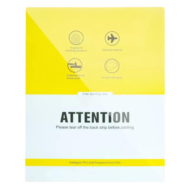 HURTEL 20 stuks zelfhelende hydrogelschermfolie voor tablets, plottergesneden (29 cm x 22,5 cm)