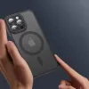 TECH-PROTECT MAGMAT CAM+ MagSafe hoes voor Apple iPhone 15 Pro, mat zwart