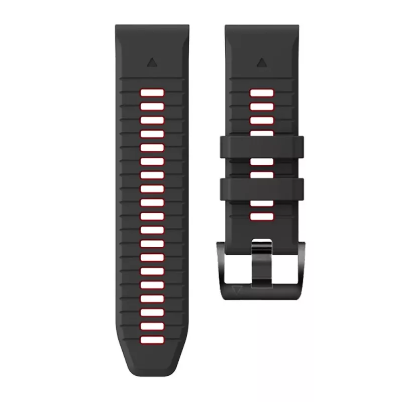 TECH-PROTECT ICONBAND PRO Garmin Fenix 3 / 5X / 3HR / 5X Plus / 6X / 6X Pro / 7X zwart/rood