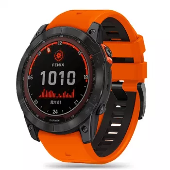 TECH-PROTECT ICONBAND PRO Garmin Fenix 3 / 5X / 3HR / 5X Plus / 6X / 6X Pro / 7X oranje/zwart