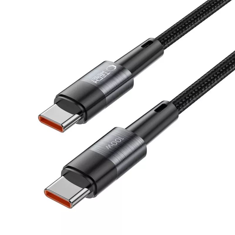 TECH-PROTECT ULTRABOOST USB-C naar USB-C kabel PD 100W / 5A 3m grijs