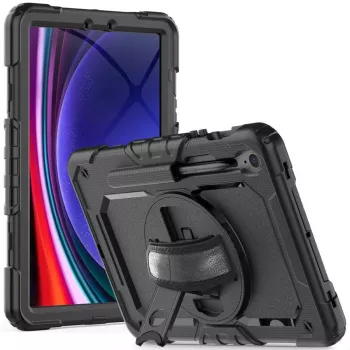 Tech-Protect Solid360 voor Samsung Galaxy Tab S9 / S9 FE / S10 FE / S10 LITE zwart