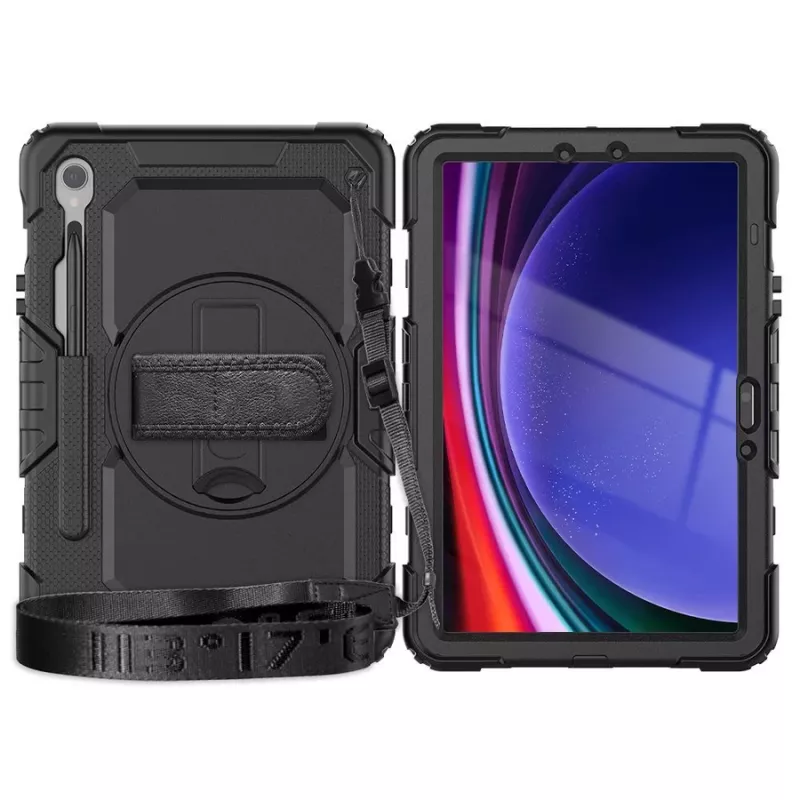 Tech-Protect Solid360 voor Samsung Galaxy Tab S9 / S9 FE / S10 FE / S10 LITE zwart