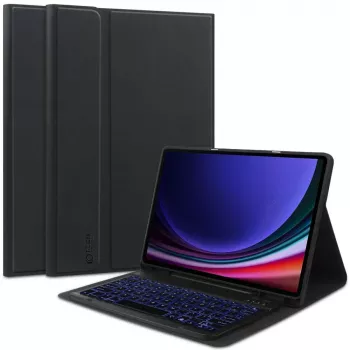 Tech-Protect SC Pen + toetsenbordhoes voor Samsung Galaxy Tab S9 / S9 FE / S10 FE / S10 Lite, zwart