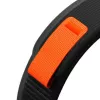 TECH-PROTECT nylon horlogeband voor Garmin Fenix 5 / 6 / 6 Pro / 7 – zwart/oranje