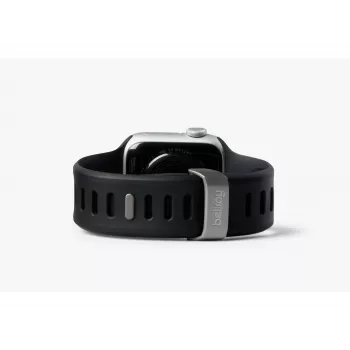 Bellroy Venture Apple Watch-band, zwart, 38mm, 40mm, 41mm, 42mm (serie 10/11)