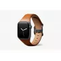 Bellroy Classic Leather Band voor Apple Watch, bruin, 40mm, 41mm, 38mm, 42mm (Serie 10/11)