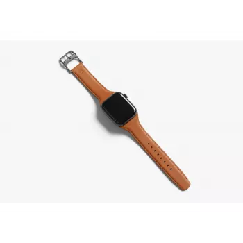 Bellroy Classic Leather Band voor Apple Watch, bruin, 42mm, 44mm, 45mm, 46mm, 49mm