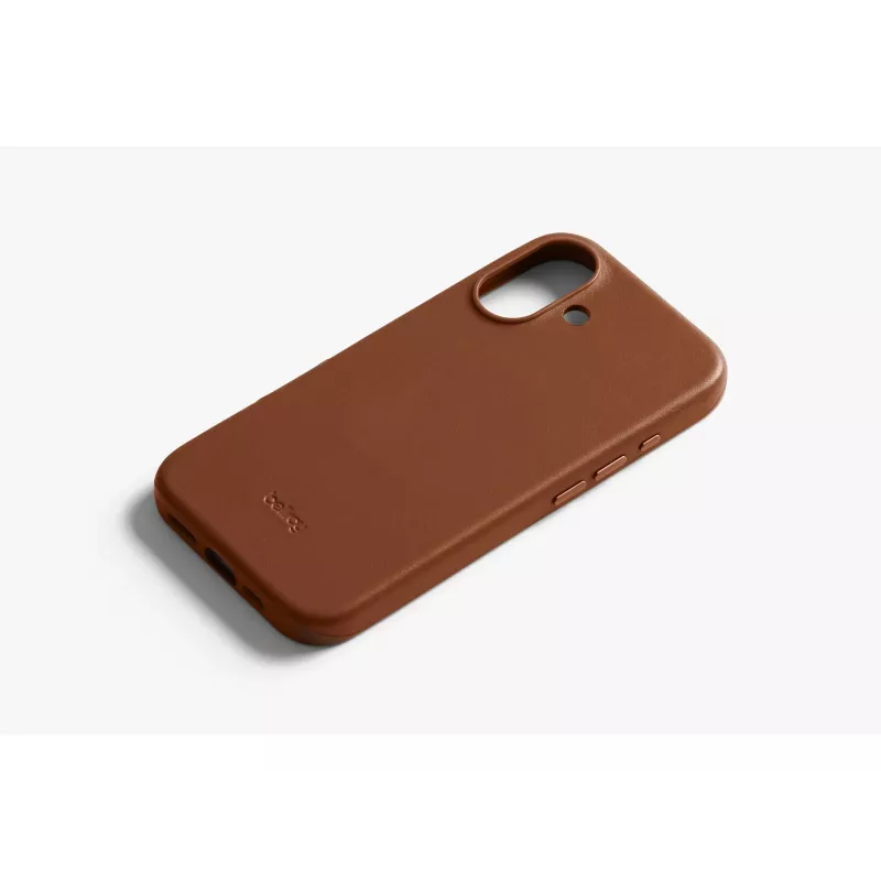 Bellroy Leren Hoes voor iPhone 16, Bruin