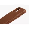 Bellroy Leather Card Case voor iPhone 16 Plus, bruin